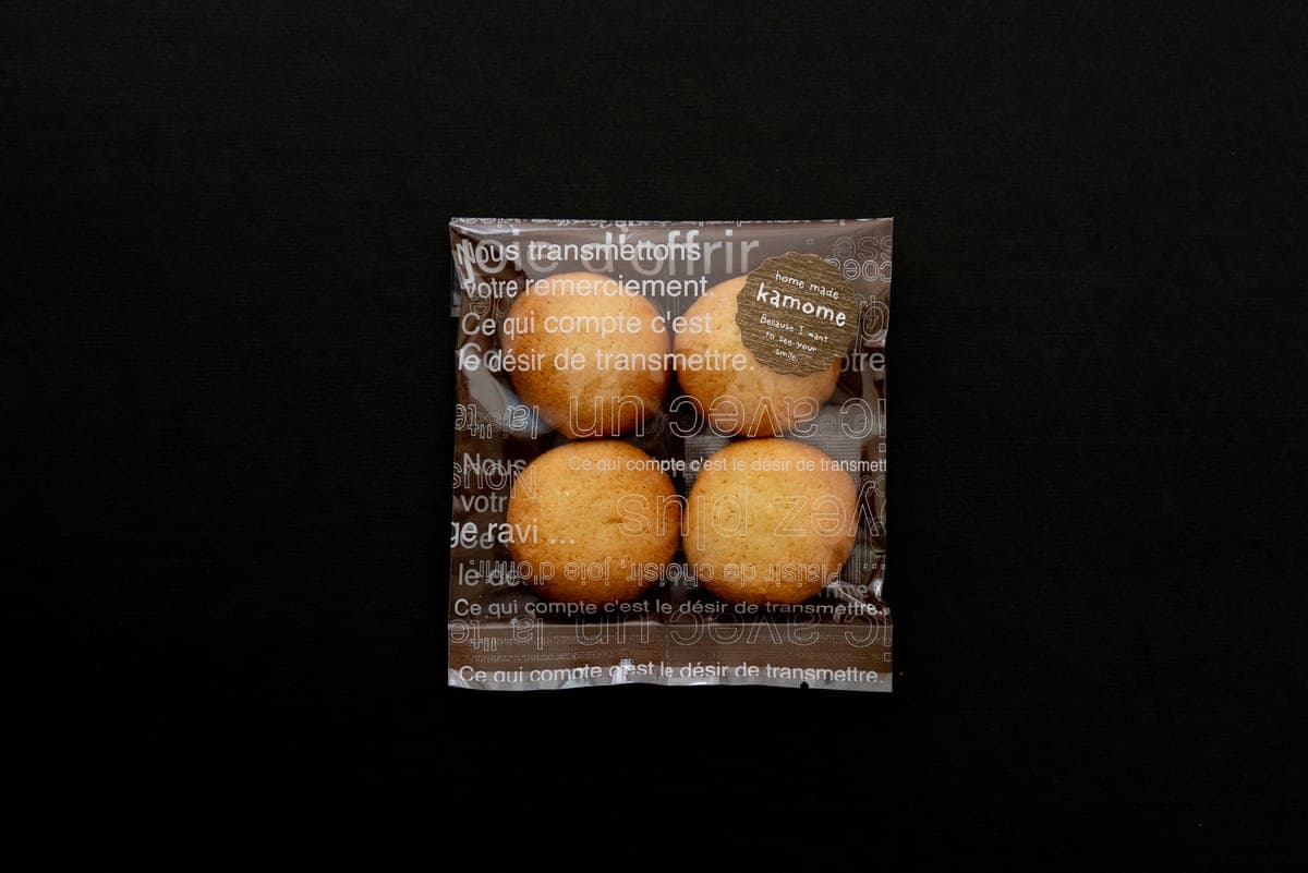 かもめで製造している丸いクッキー