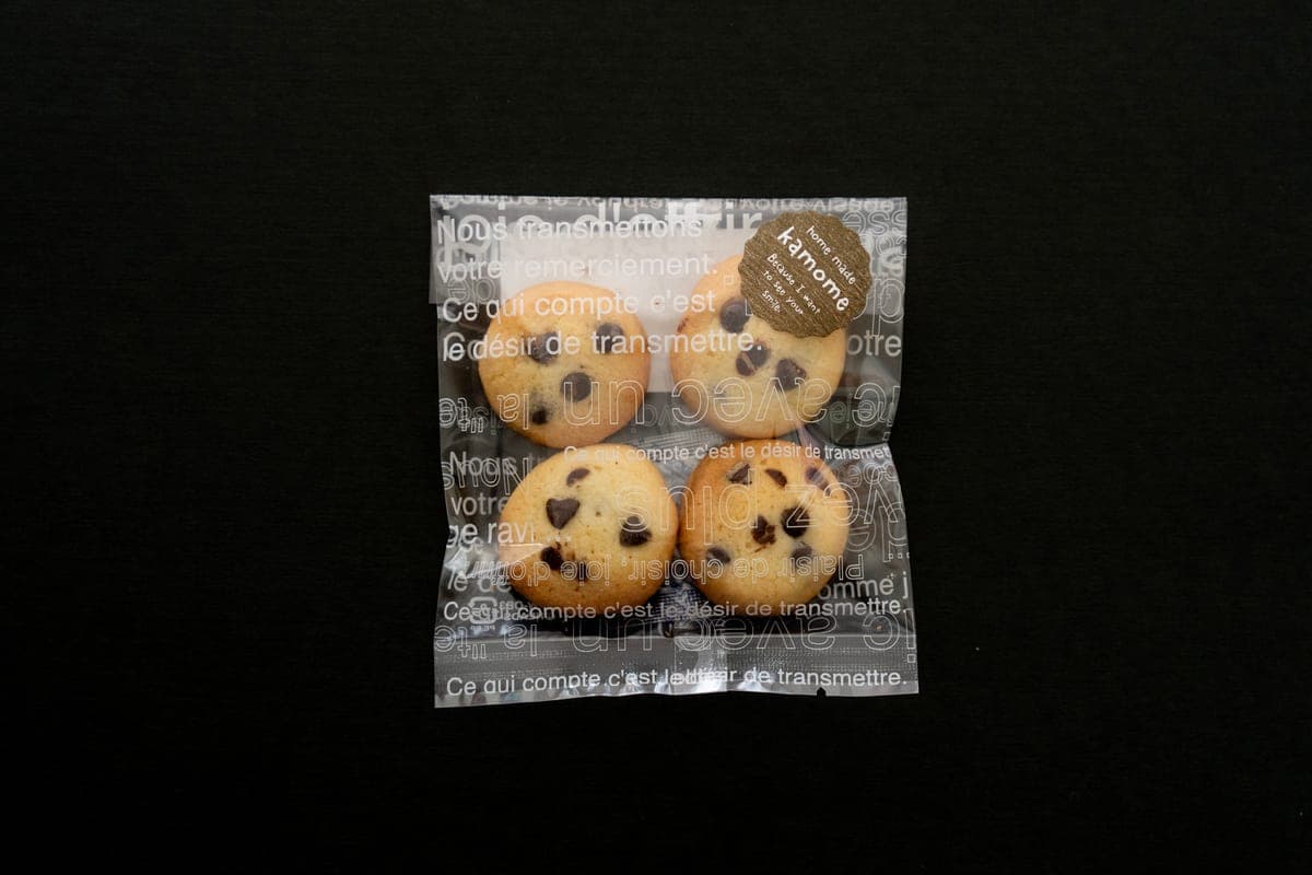 かもめで製造しているチョコチップクッキー